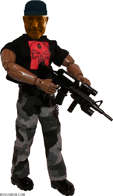  Bogus Bob as a SEAL Team 6 action figure 