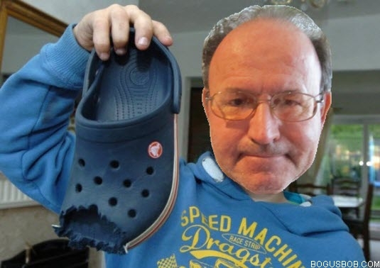  Bogus Bob lost a Croc® 