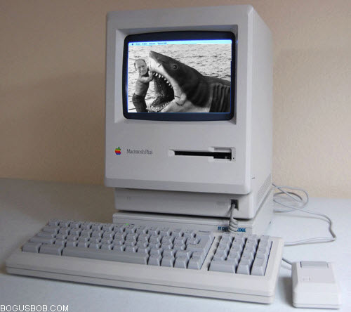  Bogus Bob does not own a Macintosh Plus© 