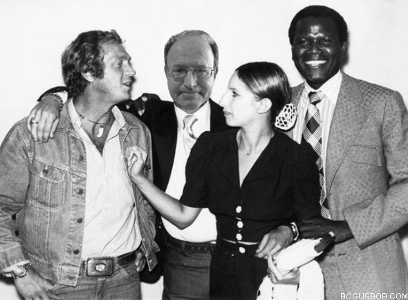  Bogus Bob does not know Steve McQueen, Barbra Streisand nor Sidney Poitier 