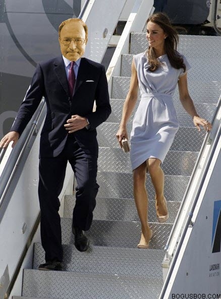  Bogus Bob escorts Kate Middleton 